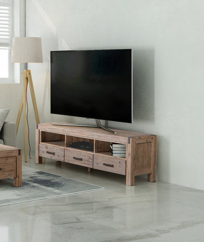 Living Room Java TV Cabinet Oak