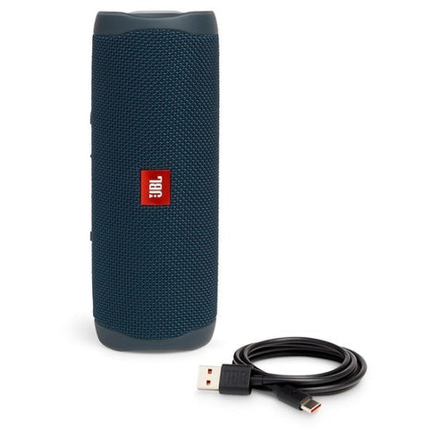 Jbl flip 5 portable bluetooth speaker (blue)