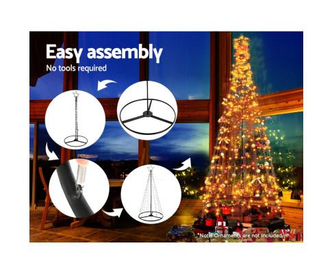 early sale simpledeal Jingle Jollys 3M LED Christmas Tree Lights Xmas 330pc LED Warm White Optic Fiber