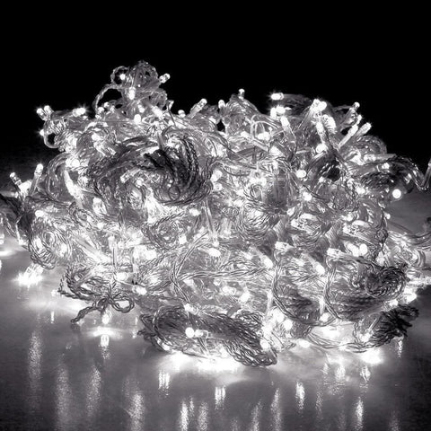 early sale simpledeal Jingle Jollys 6X3M Christmas Curtain Fairy Lights String 600LED Party Wedding CW
