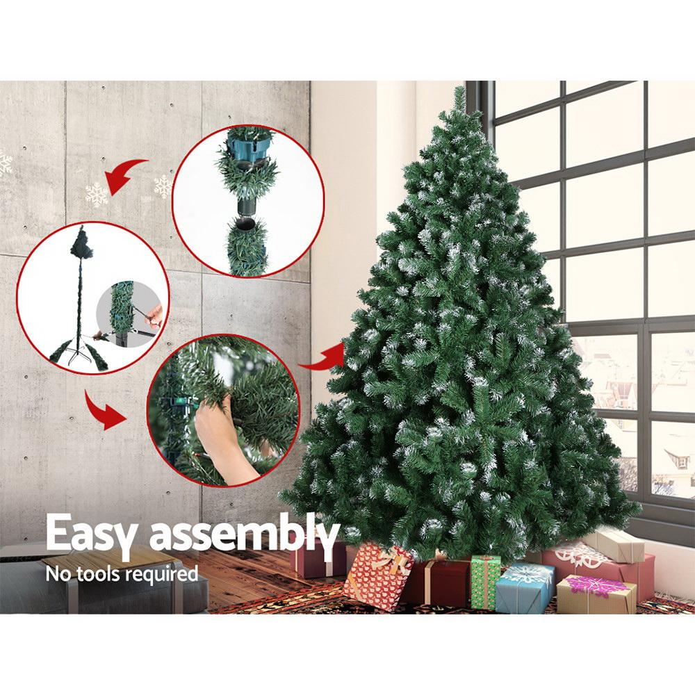 Christmas Jingle Jollys 7FT Christmas Snow Tree