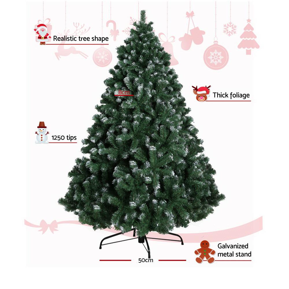 Christmas Jingle Jollys 7FT Christmas Snow Tree
