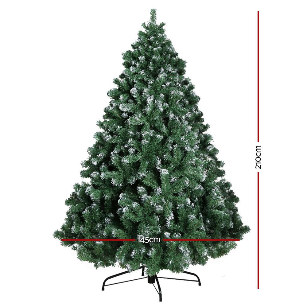 Christmas Jingle Jollys 7FT Christmas Snow Tree