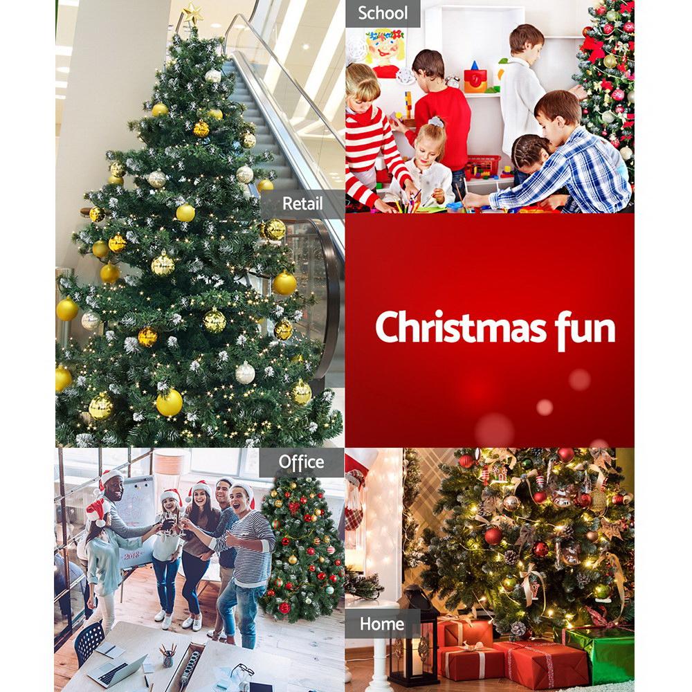 Christmas Jingle Jollys 7FT Christmas Snow Tree