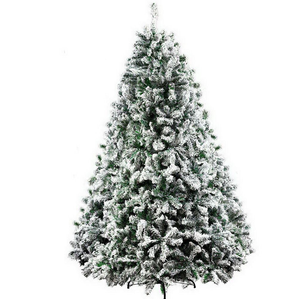 Christmas Jingle Jollys Christmas Tree 2.1M 7FT Xmas Decorations Snow Home Decor 1106 Tips