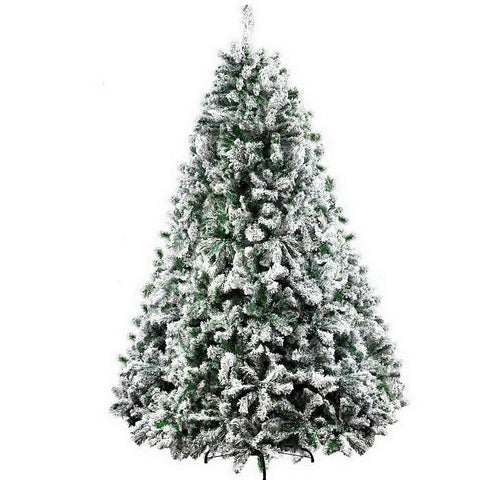 Jingle Jollys Christmas Tree 2.1M 7FT Xmas Decorations Snow Home Decor 1106 Tips