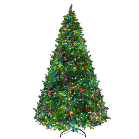 Jingle Jollys Christmas Tree LED 2.4M 8FT Xmas Decorations Green Home Decor