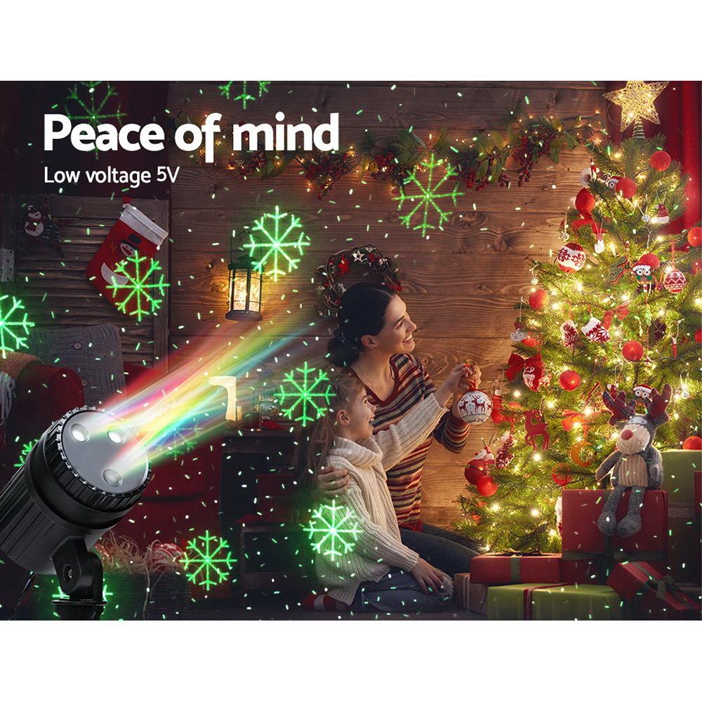 early sale simpledeal Jingle Jollys Moving LED Lights Laser Projector Landscape Lamp Christmas Decor