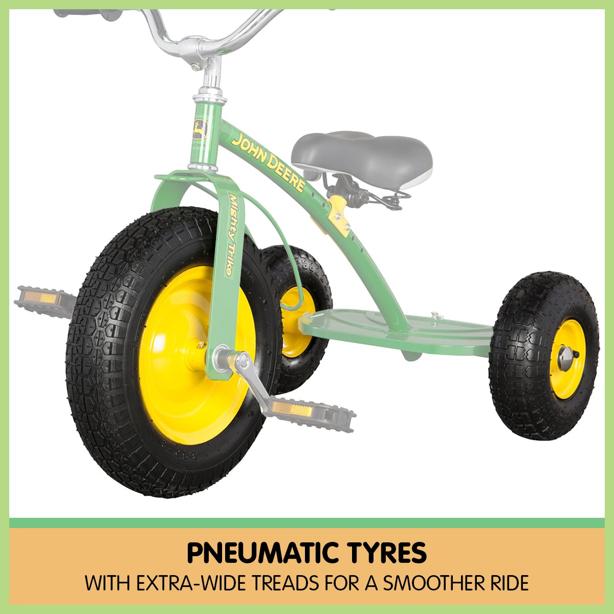 John Deere Mighty Pedal Trike 2.0 Ride On Toy 46050