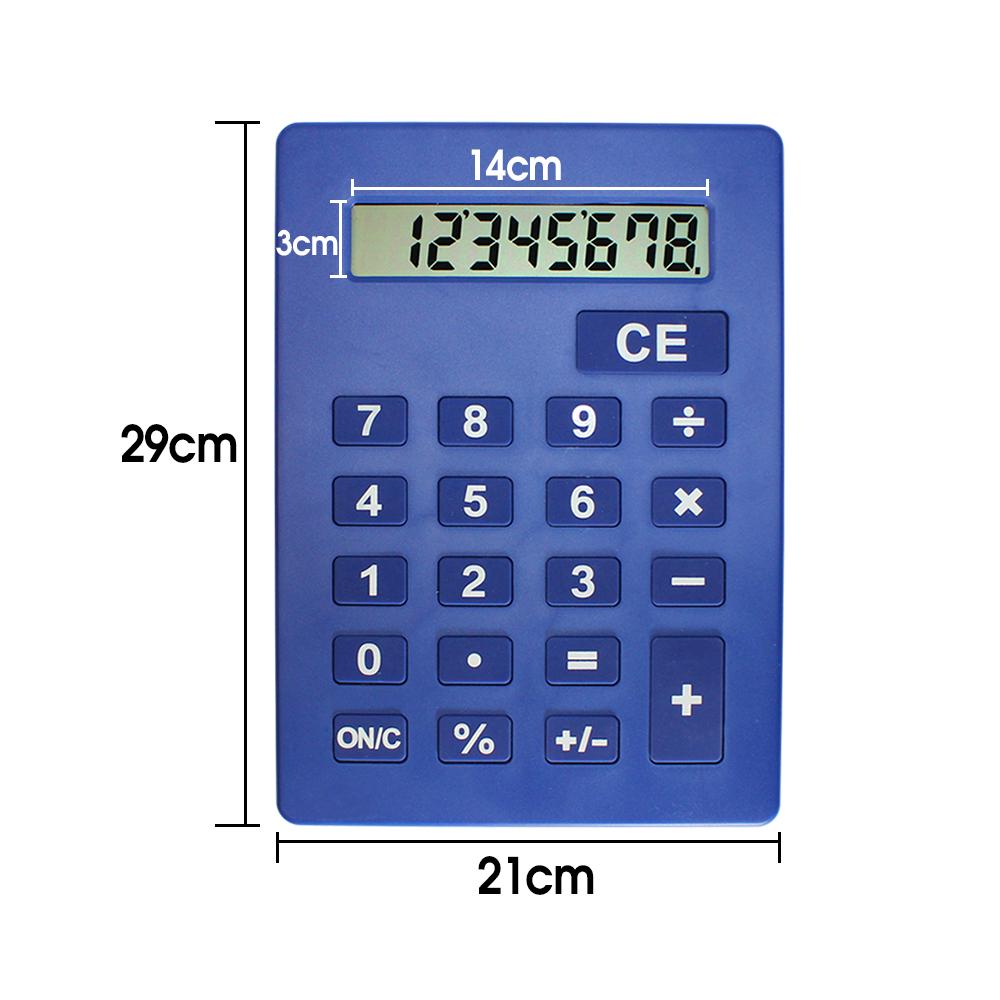 Jumbo Calculator Large Size Display Orange