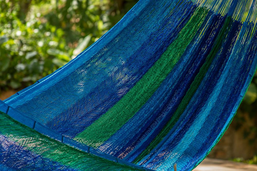 Home & Garden Jumbo Nylon Plus Hammock in Oceanica