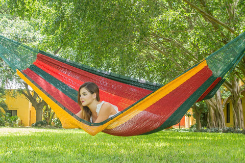 Hammock Jumbo Size Outdoor Cotton Hammock in Imperial