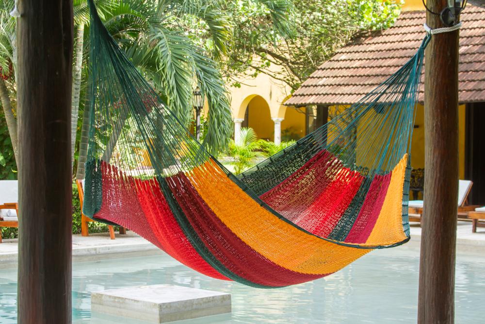 Hammock Jumbo Size Outdoor Cotton Hammock in Imperial