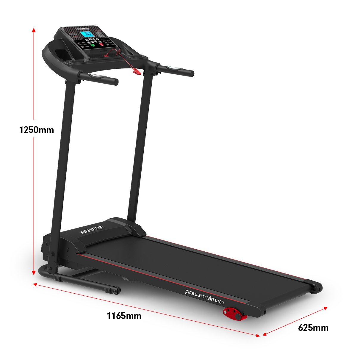 cardio k100 electric treadmill cardio machine