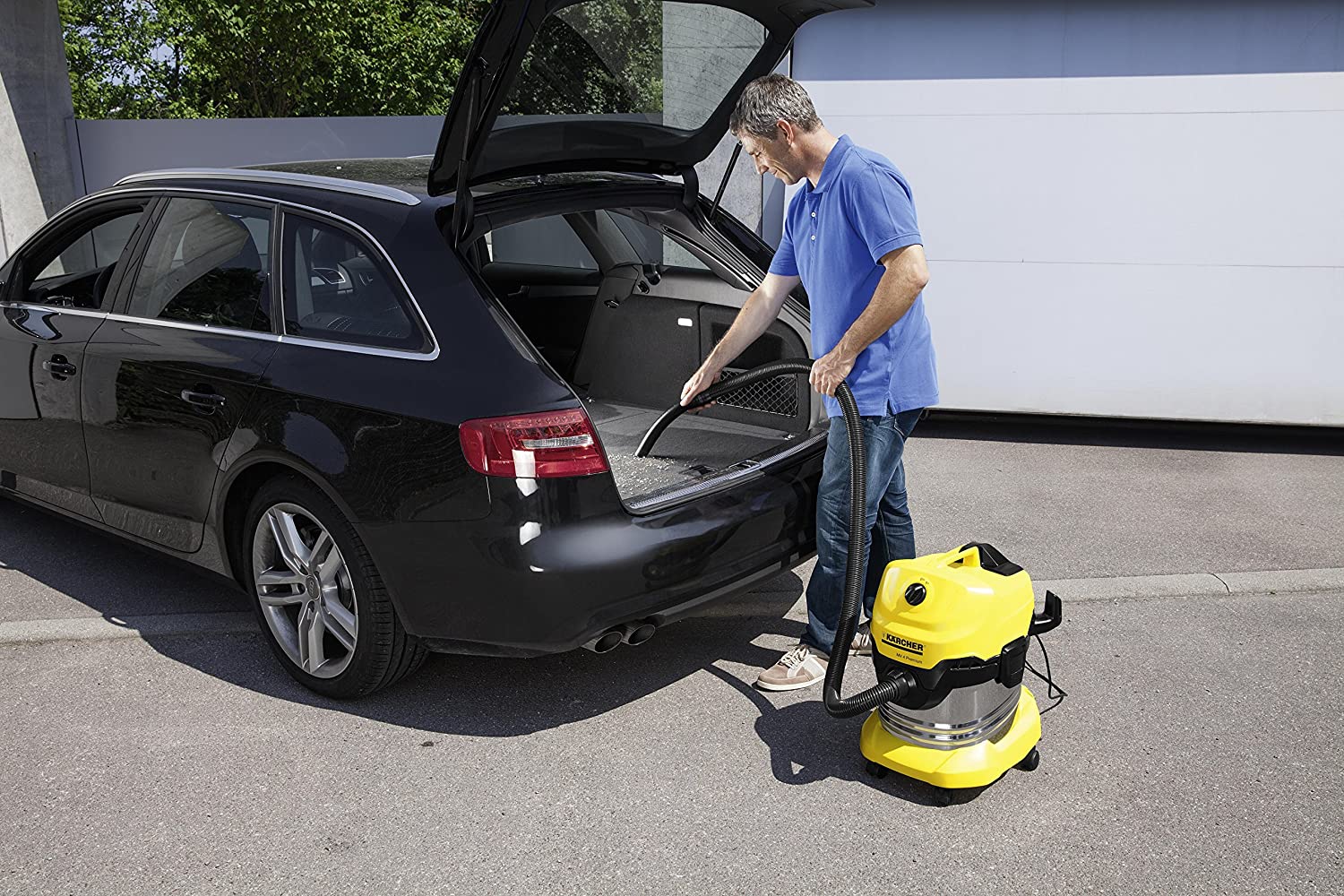 Karcher wd 4 premium 20l wet & dry vacuum