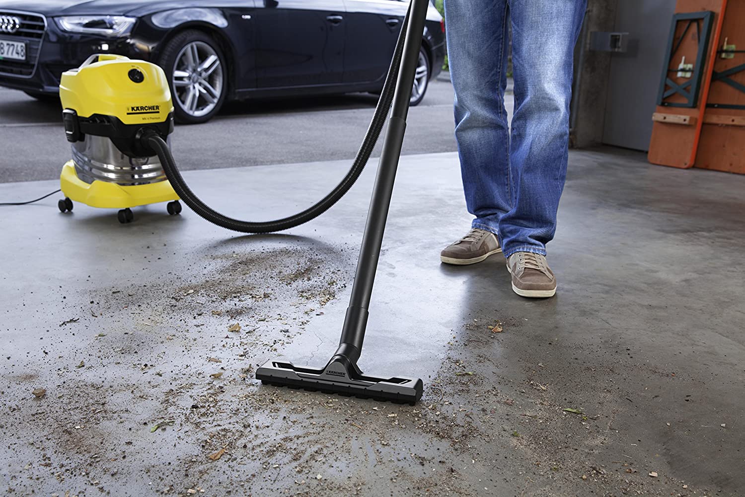Karcher wd 4 premium 20l wet & dry vacuum