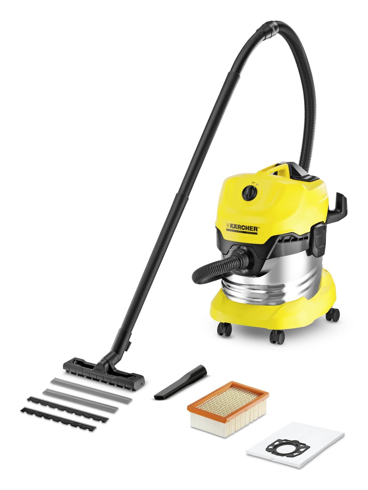 Karcher wd 4 premium 20l wet & dry vacuum