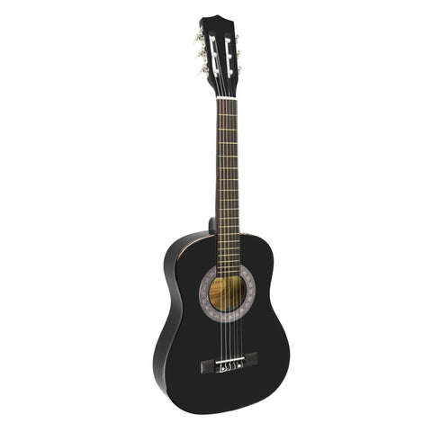 Karrera 34in Acoustic Children no cut Guitar - Black