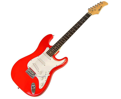 Karrera 39in Electric Guitar - Red