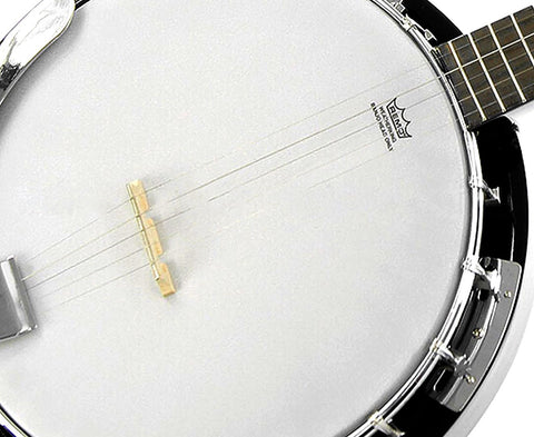 Karrera 5 String Resonator Banjo - Black