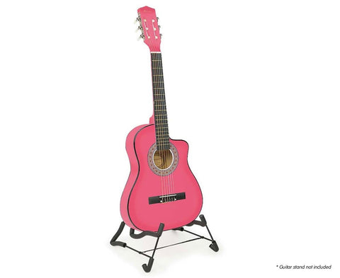 Karrera Childrens Acoustic Guitar Kids - Pink