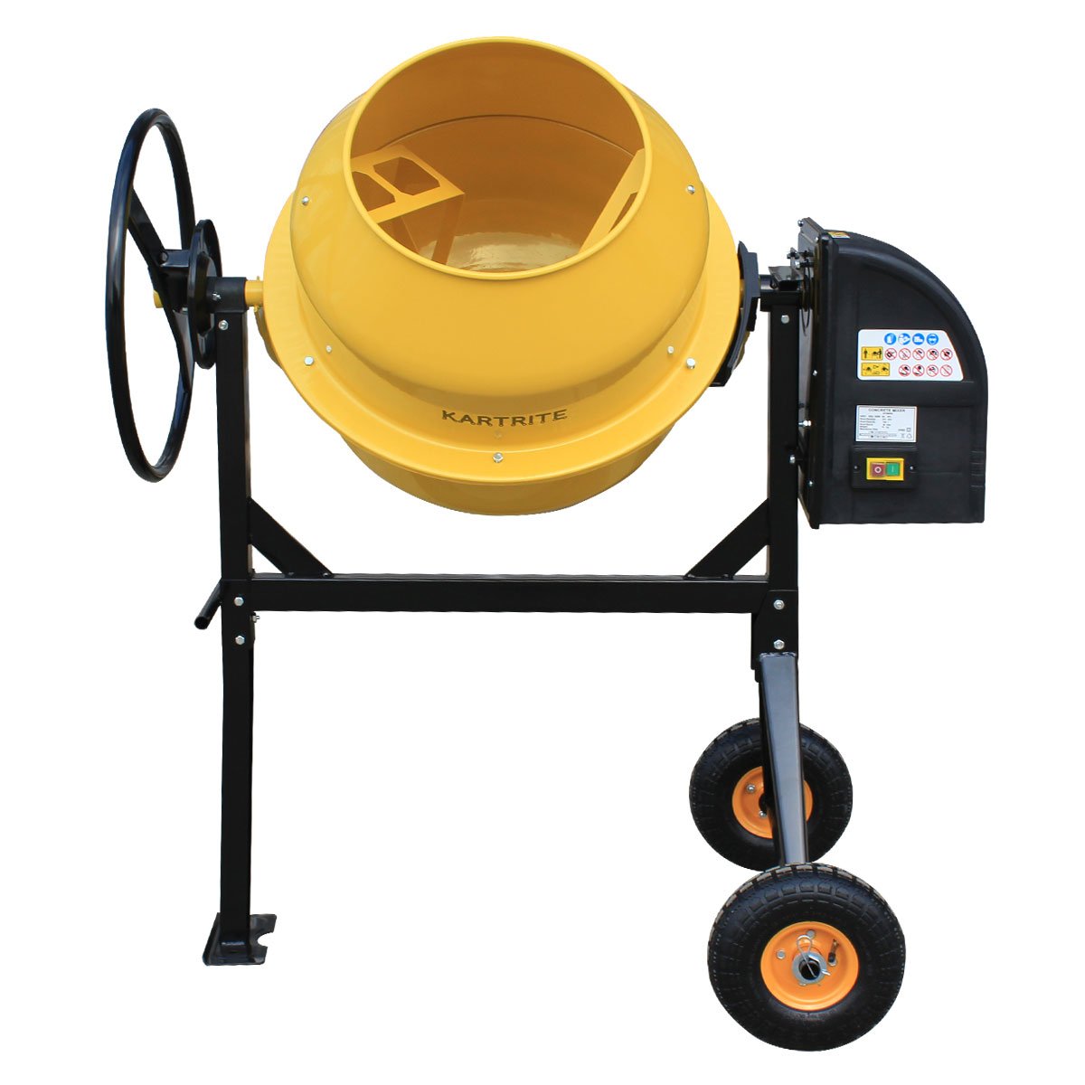 diy renovations Kartrite 140L Cement Concrete Mixer Sand Gravel Portable 650W