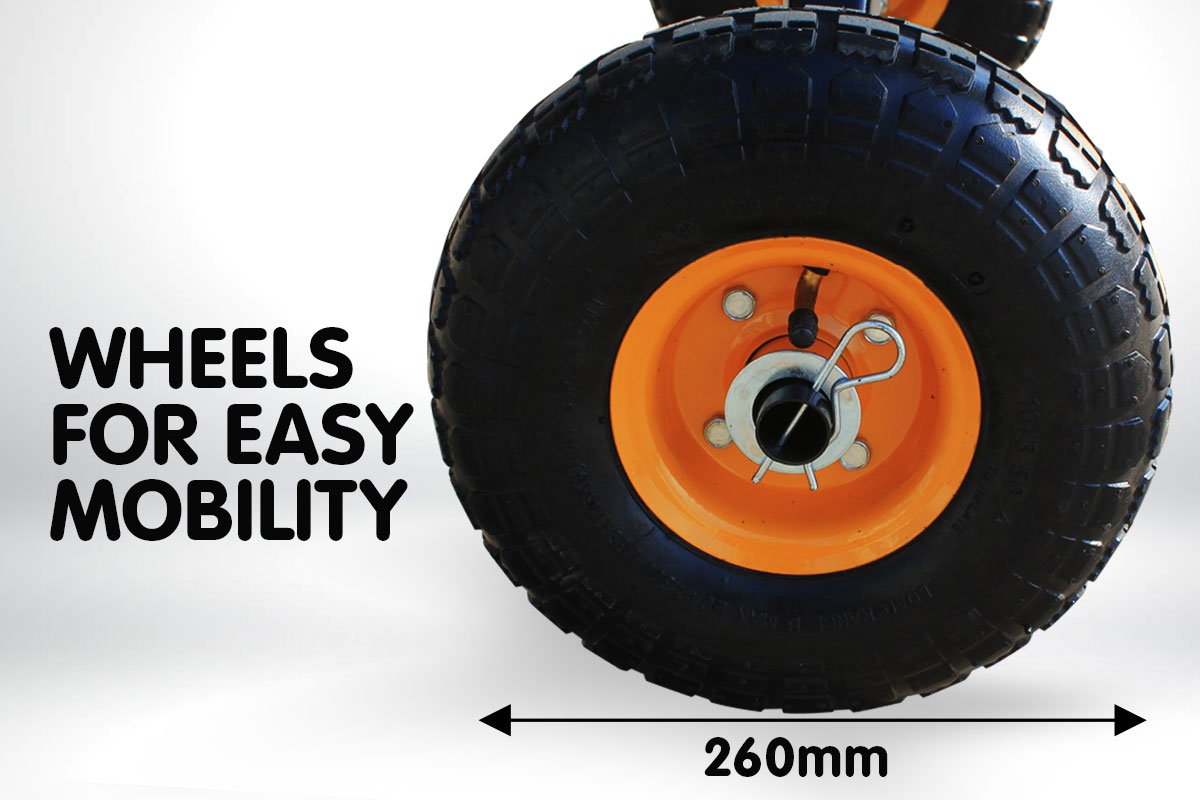 diy renovations Kartrite 140L Cement Concrete Mixer Sand Gravel Portable 650W