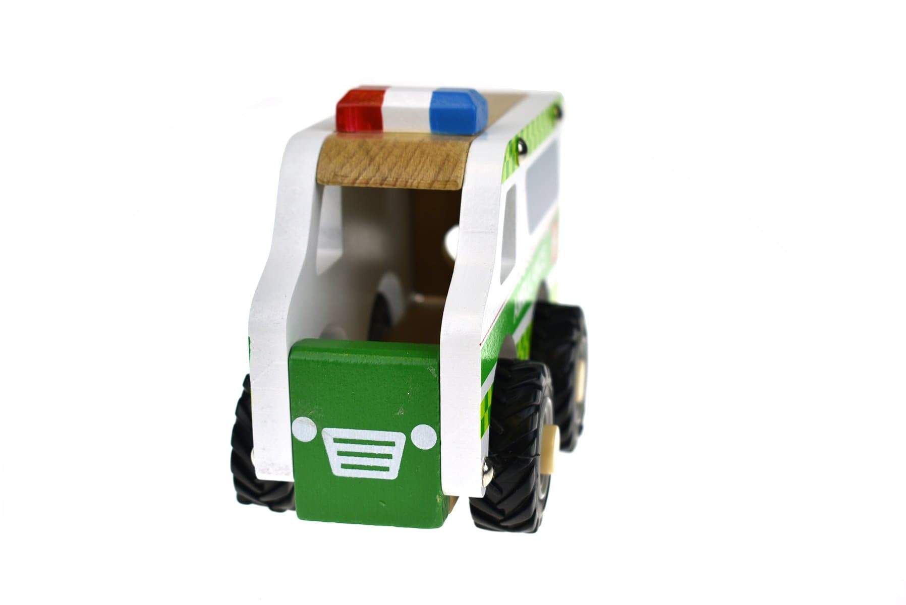 toys for infant Kd Wooden Ambulance