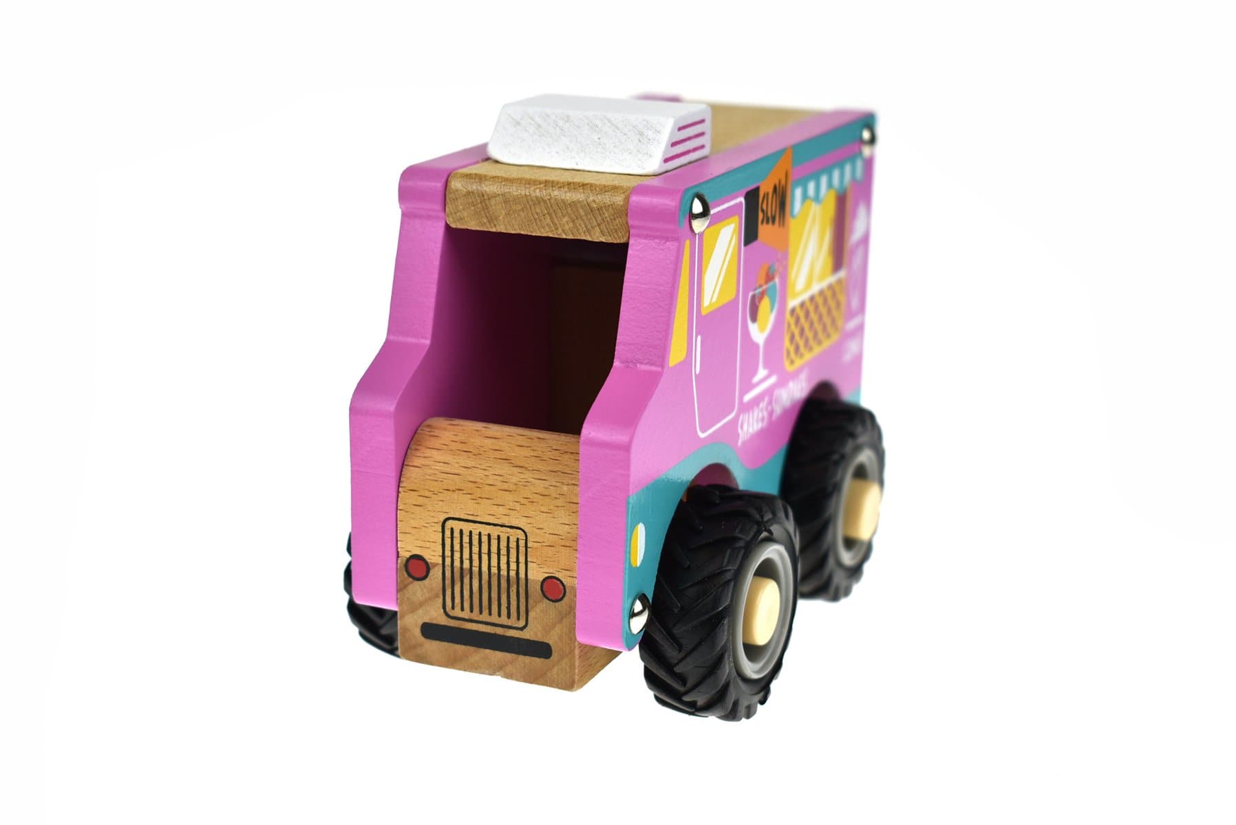 toys for infant Kd Wooden Ice Cream Truck