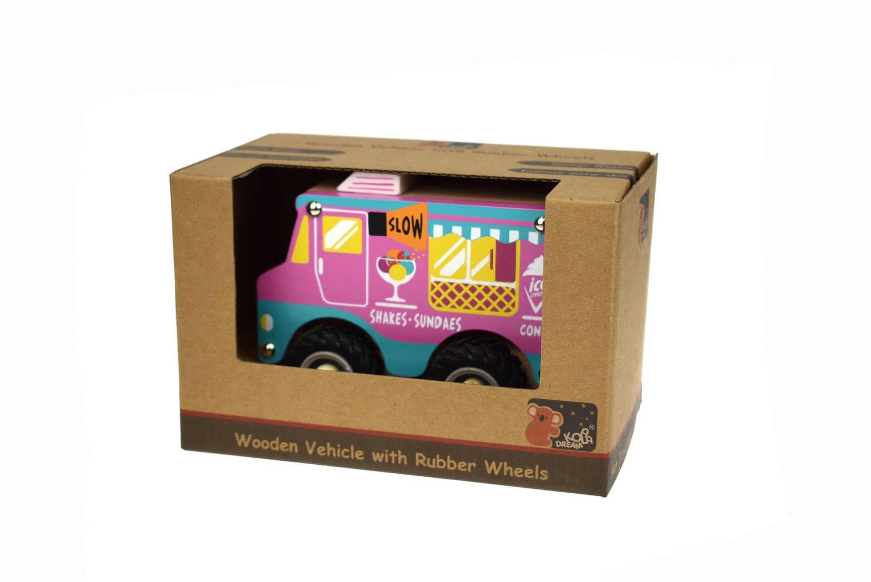 toys for infant Kd Wooden Ice Cream Truck