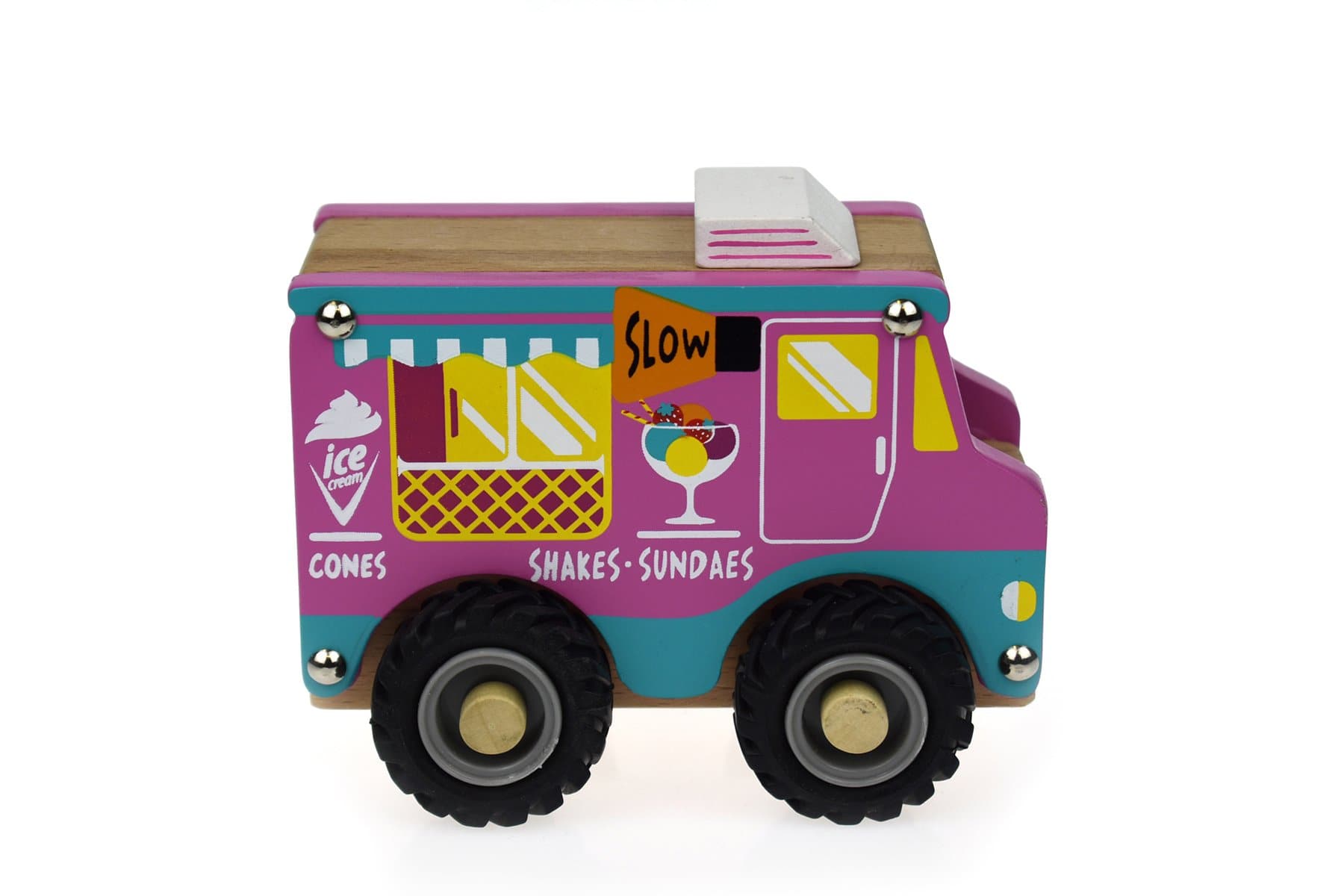 toys for infant Kd Wooden Ice Cream Truck
