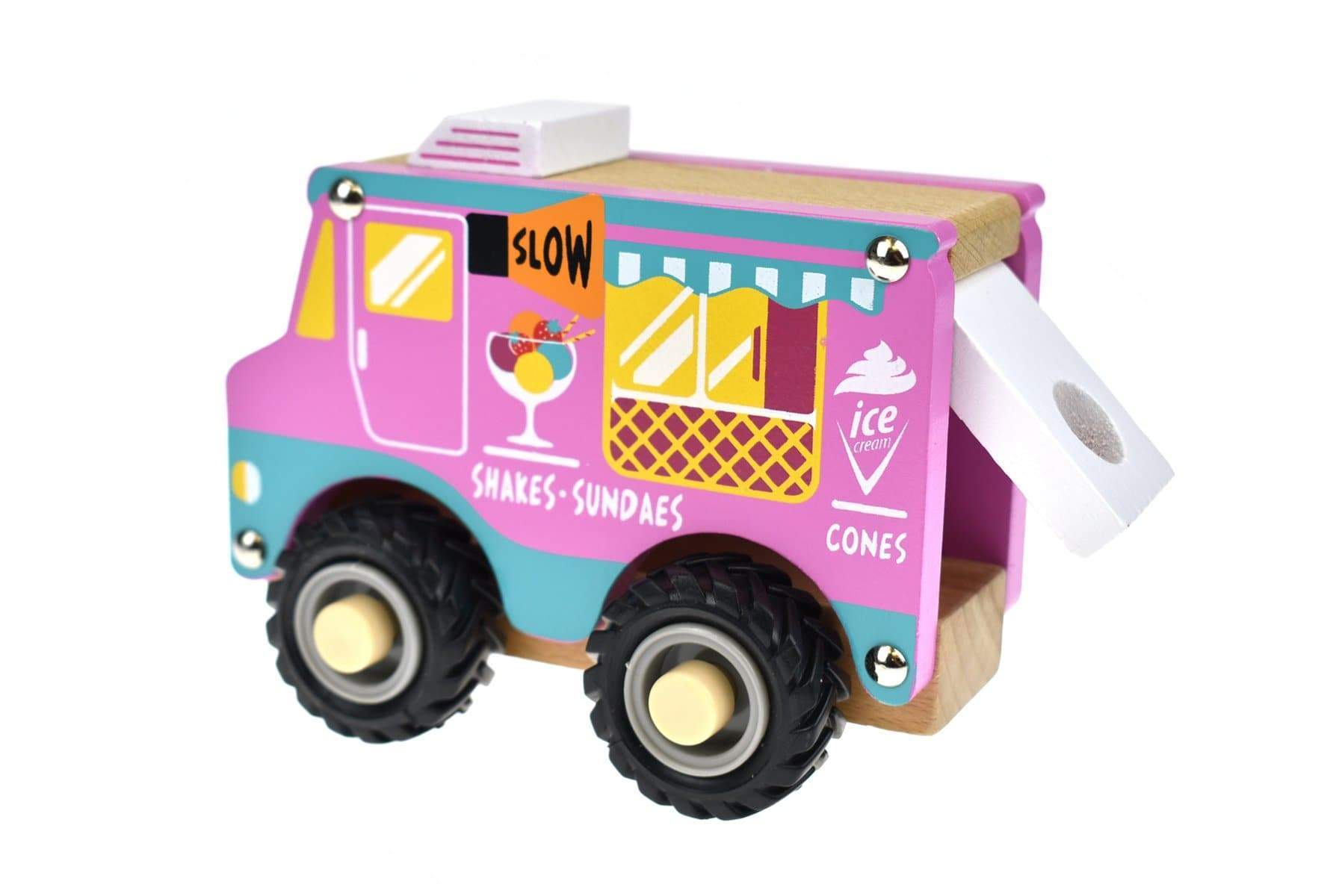 toys for infant Kd Wooden Ice Cream Truck