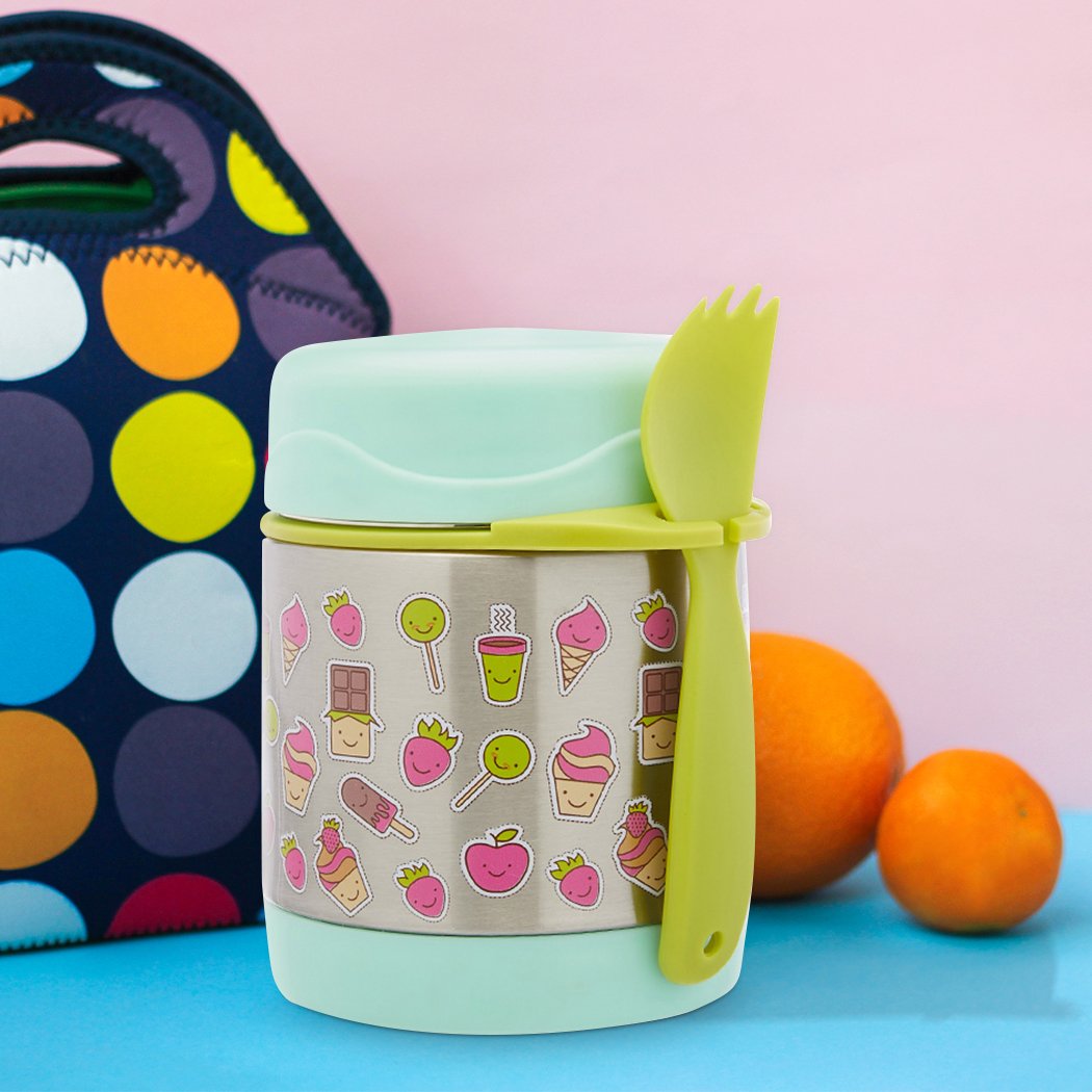 Kitchen Supplies Kid Stainless Vacuum Insulated Food Jar 300ml