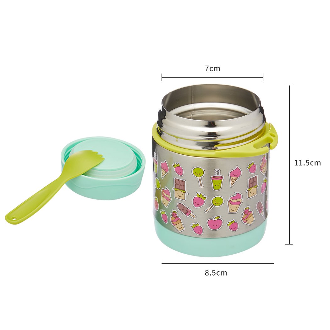Kitchen Supplies Kid Stainless Vacuum Insulated Food Jar 300ml