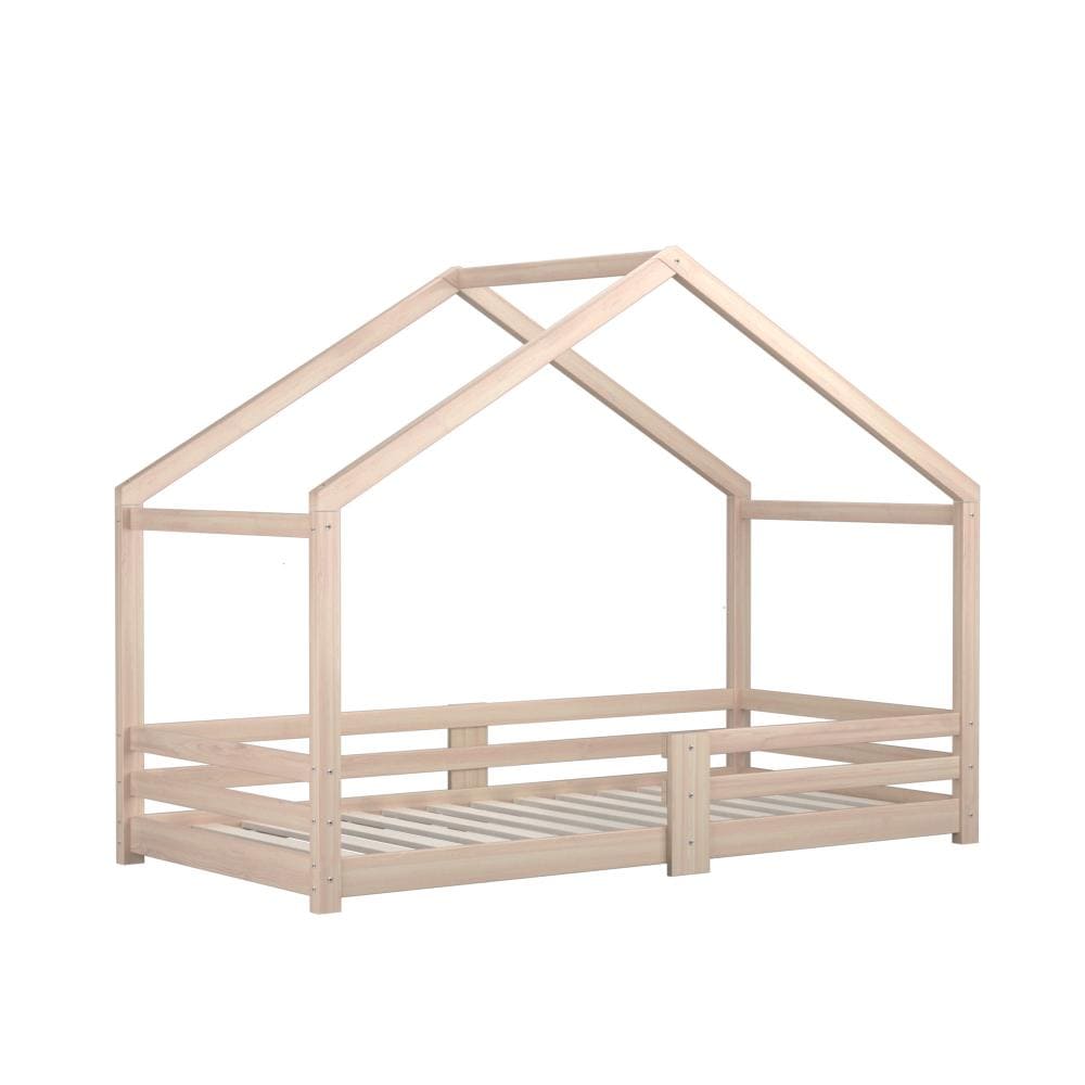 Kids Bed Frame Wooden Bed Base Children Single Bed Frame Timber Mattress Platform Wooden