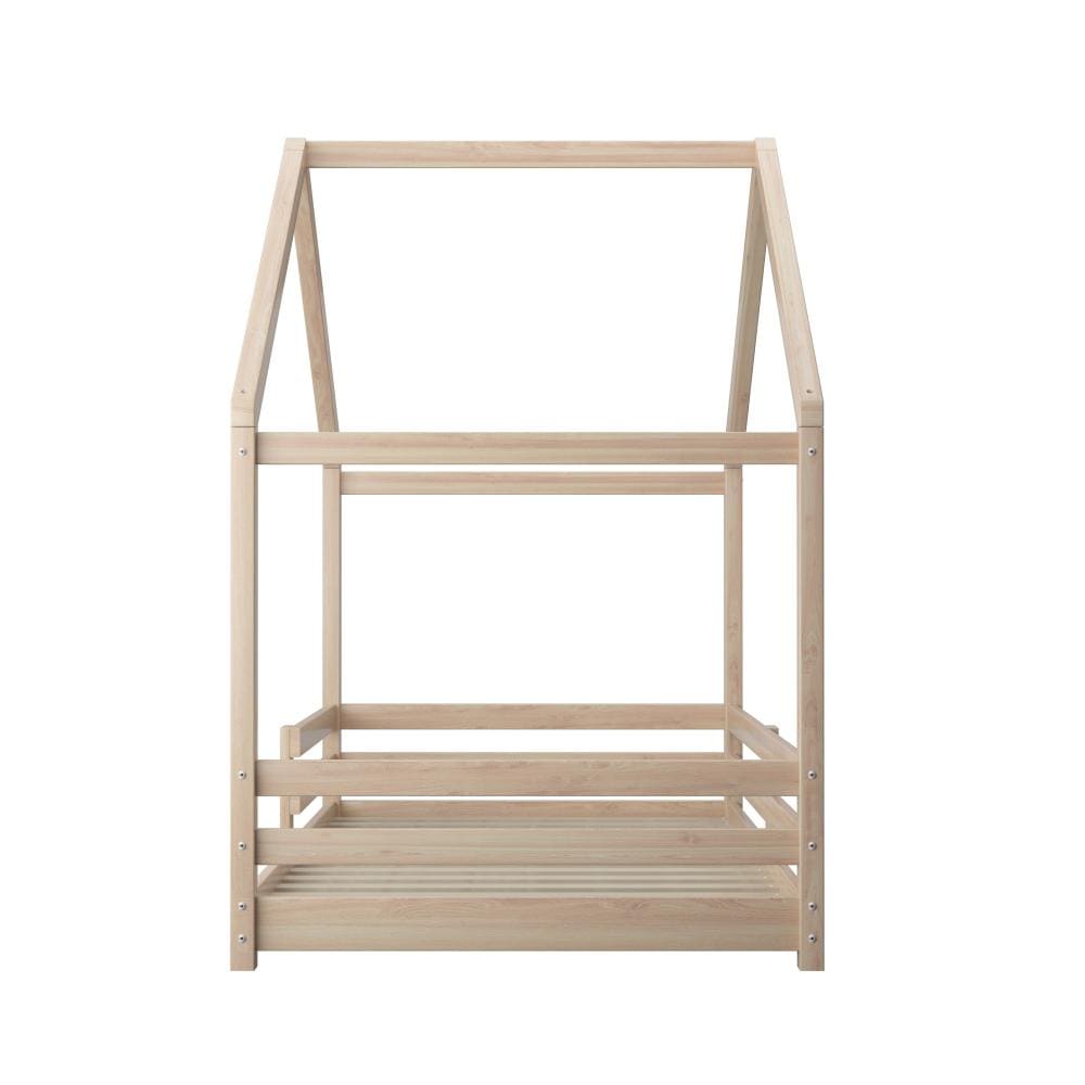 Kids Bed Frame Wooden Bed Base Children Single Bed Frame Timber Mattress Platform Wooden