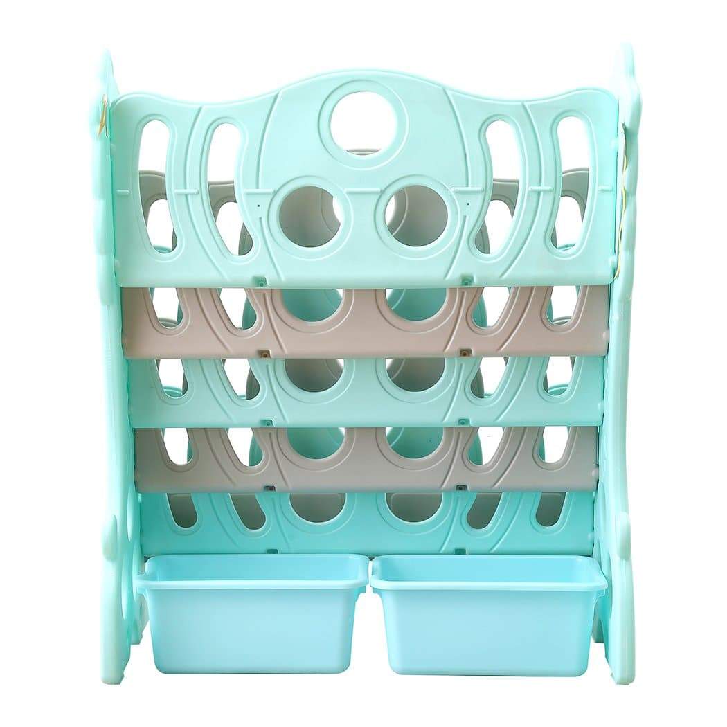 kids products Kids Bookshelf Magazine Rack Organiser Green