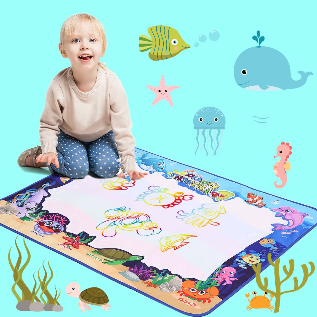 drawing mat Kids Drawing Mat Aqua Doodle Mat
