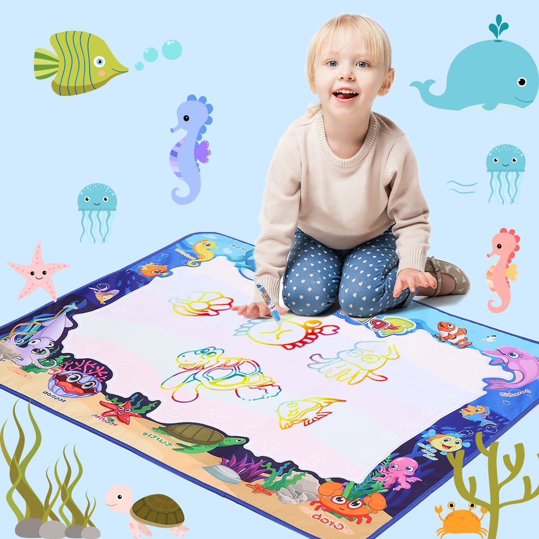 drawing mat Kids Drawing Mat Aqua Doodle Mat