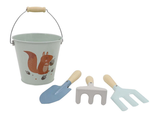 Kids Garden Tool 4Pcs Set Blue