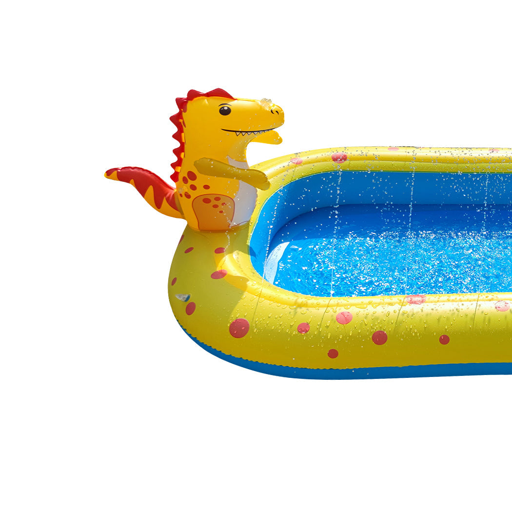 Kids Inflatable Water Pool Splash Spray Mat Children Sprinkler Play Pad Outdoor