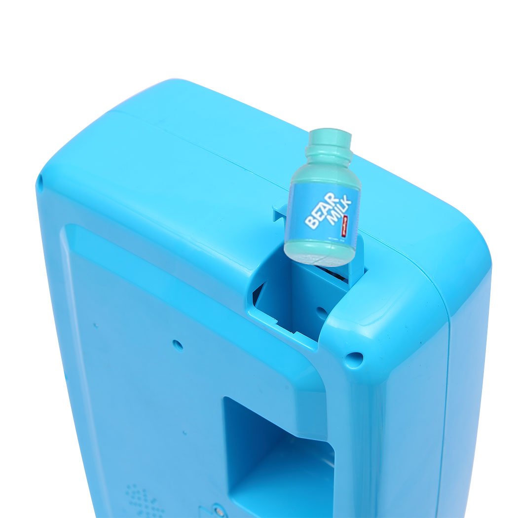kids products Kids Play Set 2 IN 1 Refrigerator Vending Machine - blue