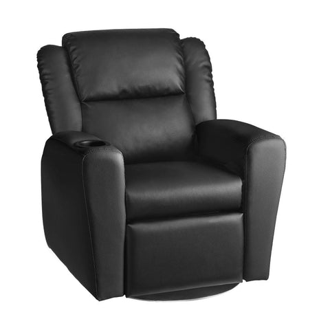 Kids Recliner Chairs Rotatable Sofa Children Lounge PU Couch Armchair