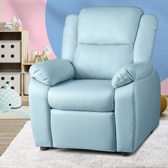 Kids Recliner Children Lounge Chairs Engineered Fabric