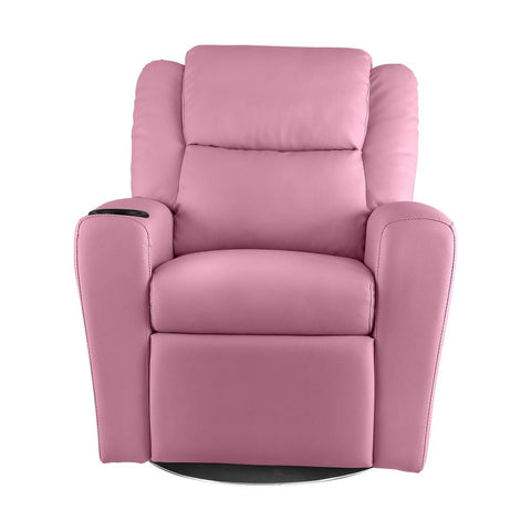 Kids Recliner Sofa Children Lounge Chairs PU Armchair 360� Rotatable