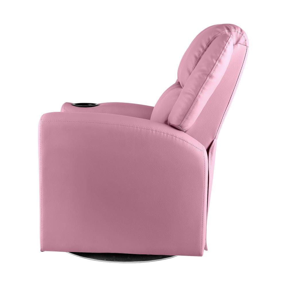 Kids Recliner Sofa Children Lounge Chairs PU Armchair 360� Rotatable