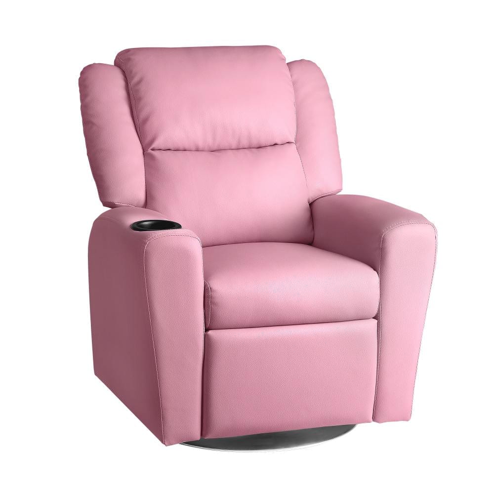 Kids Recliner Sofa Children Lounge Chairs PU Armchair 360� Rotatable
