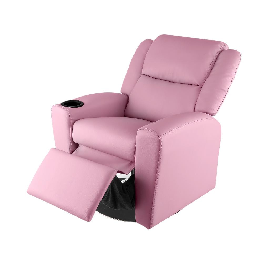Kids Recliner Sofa Children Lounge Chairs PU Armchair 360� Rotatable