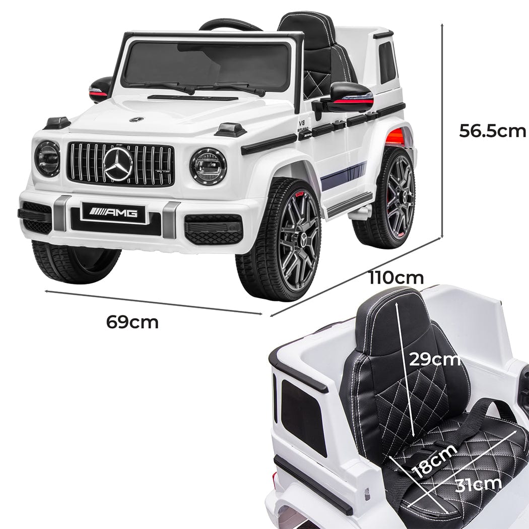 Kids Ride On Car 12V Battery Mercedes- Toy Remote Control