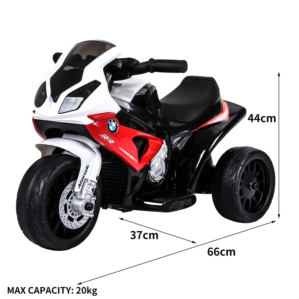 Kids Ride On Motorbike Car Motorcycle Battery BMW Licensed Electric Baby Walker